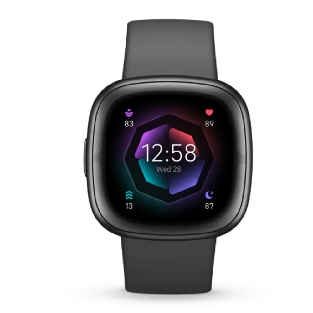 Fitbit Sense 2 Advanced Health & Fitness Smartwatch Grey Graphite Aluminum